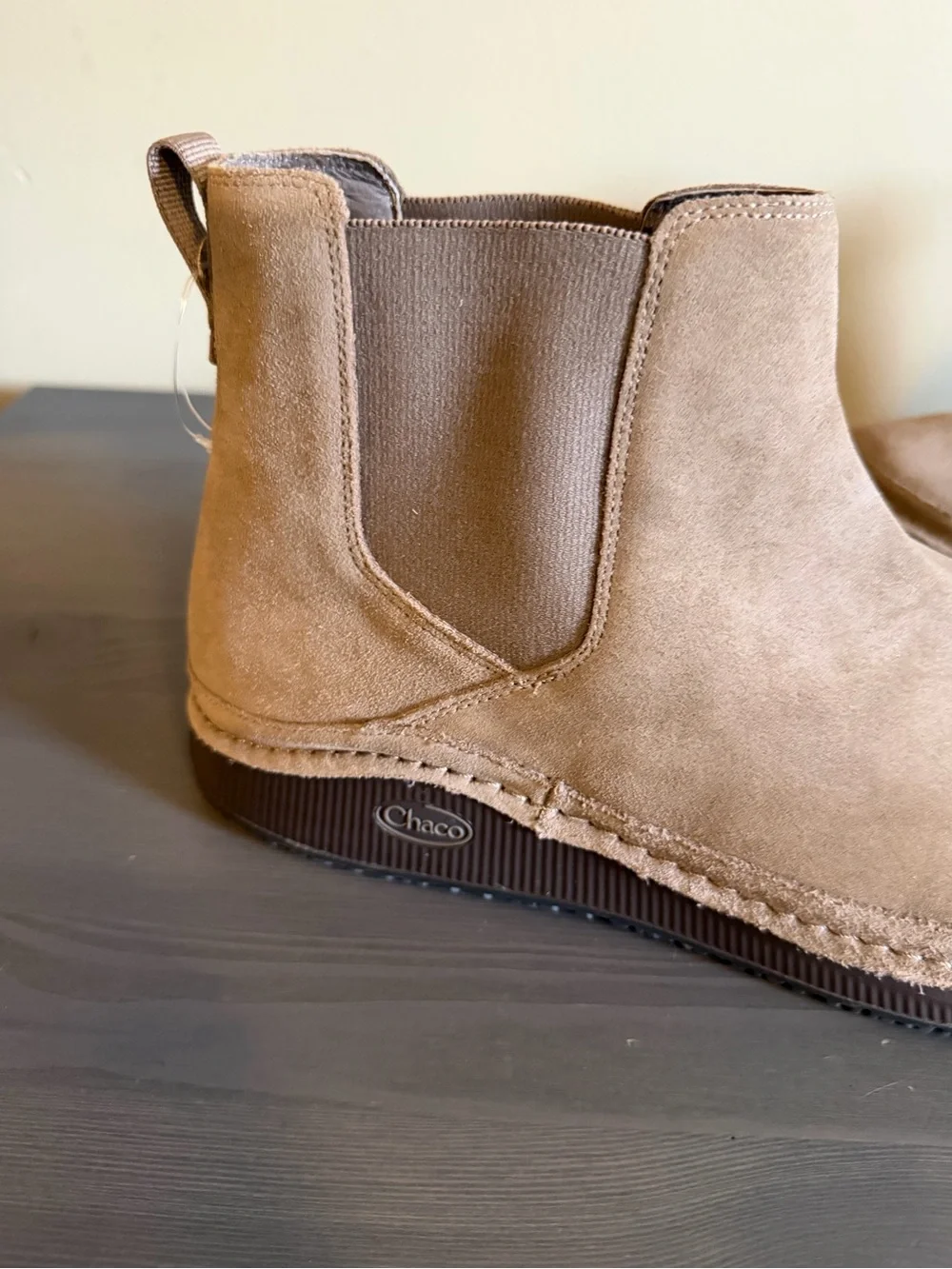 Chaco Paonia Men's Suede Chelsea Boots NEW